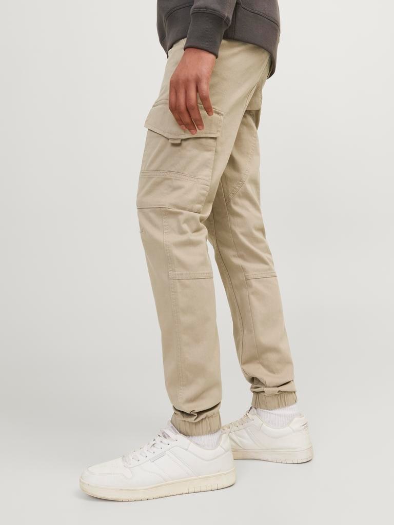 Calças cargo Jack & Jones Bege-4