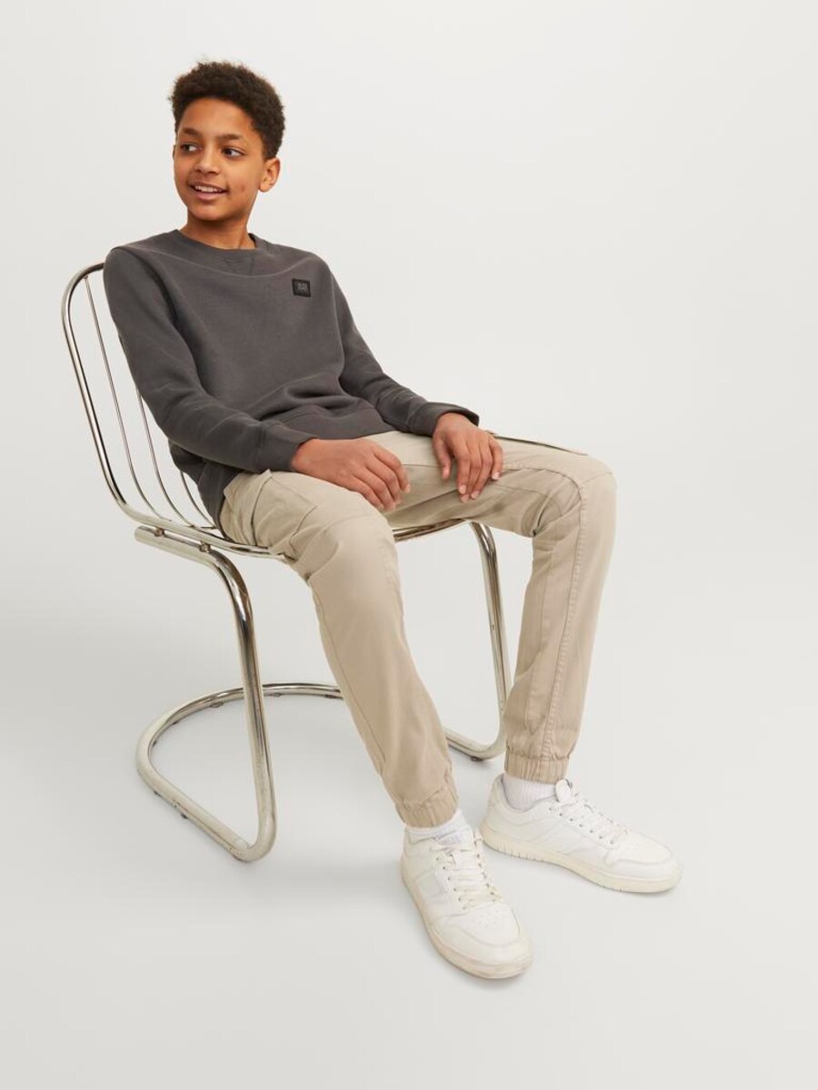 Calças cargo Bege-6