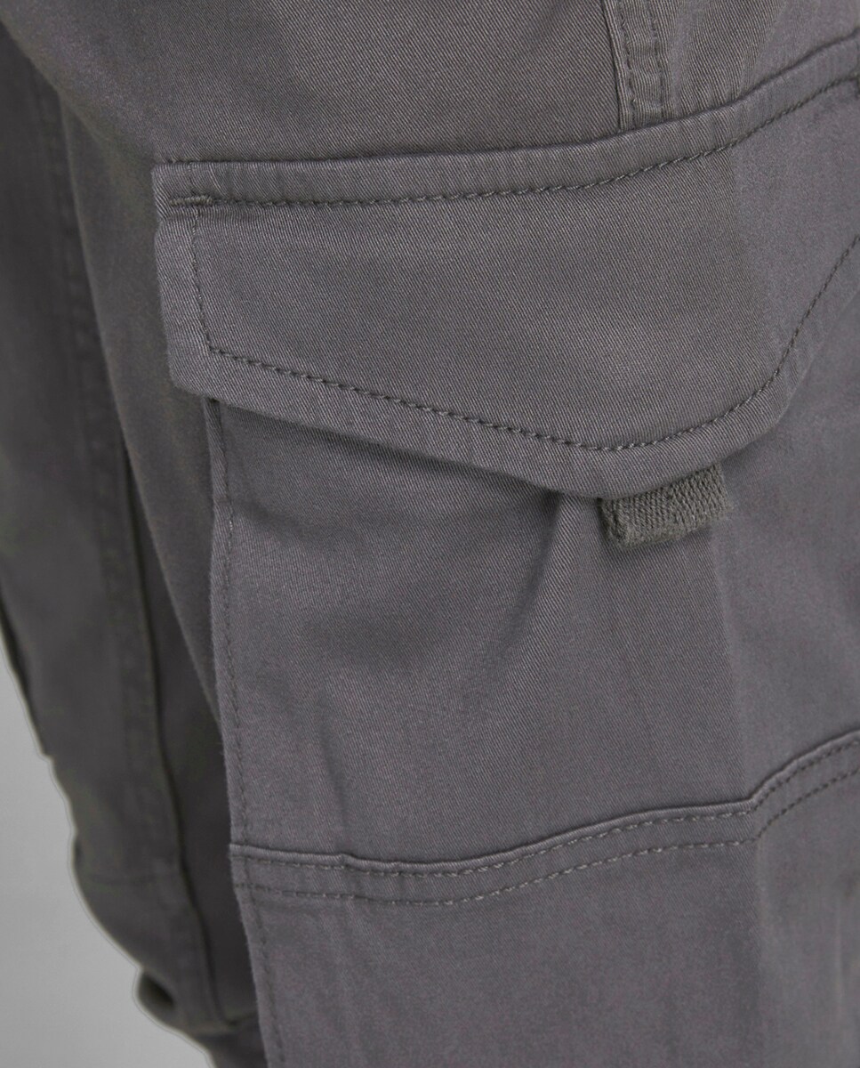 Calças cargo Multicolor-7