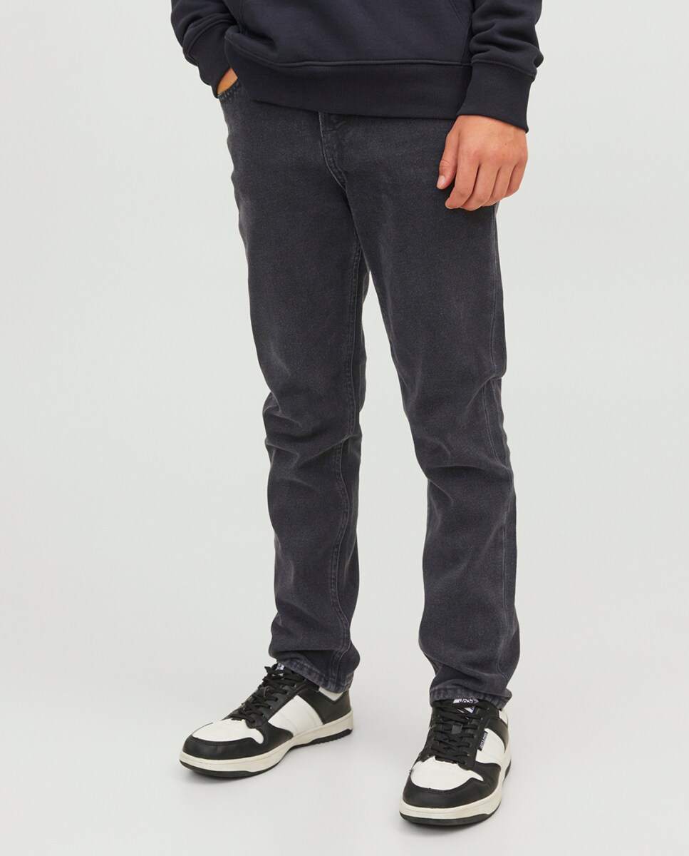 Jeans Regular Fit - Preto Preto-3