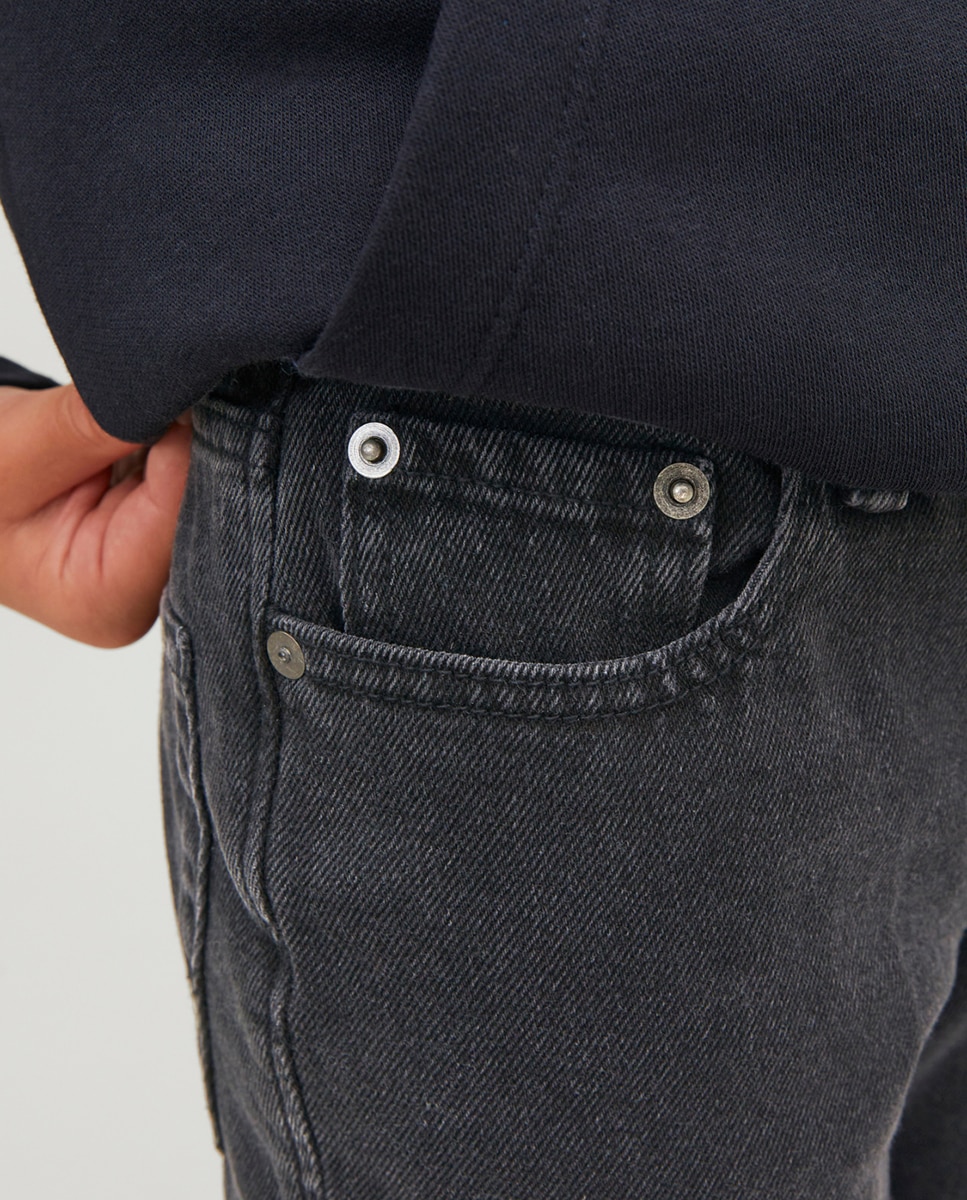 Jeans Regular Fit - Preto Jack & Jones Preto-5