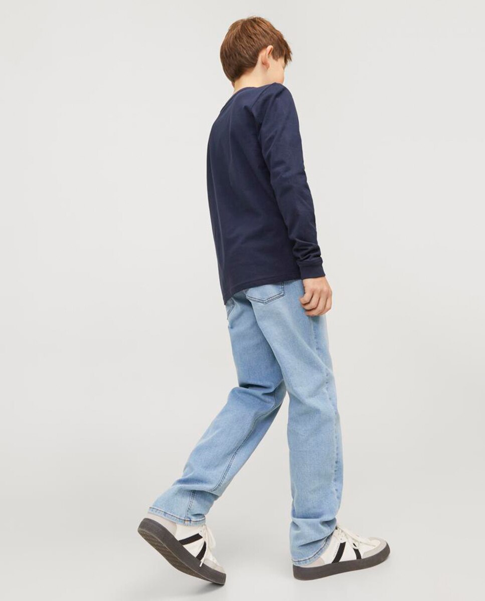 Jeans Regular Fit - Azul-Claro Jack & Jones Azul-6
