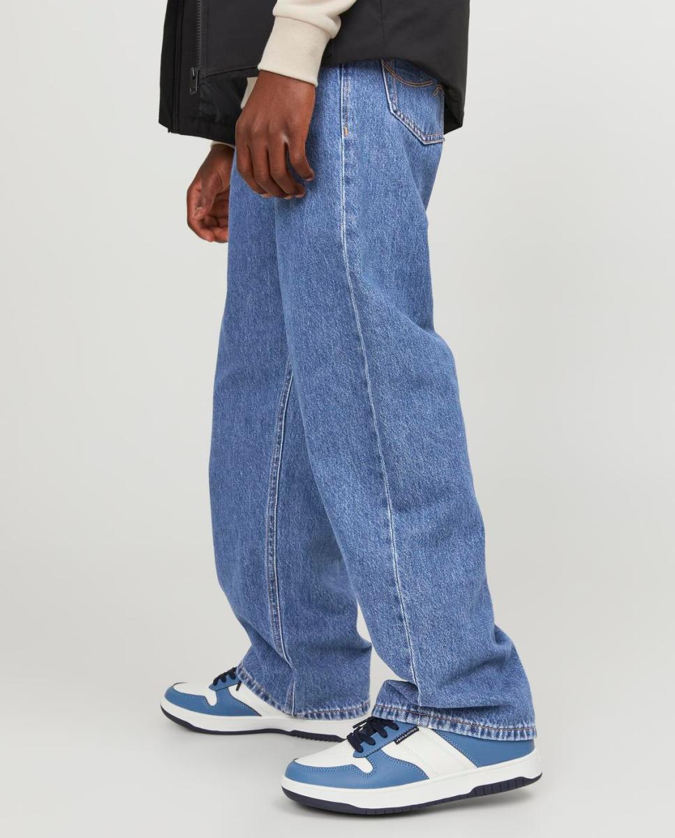 Jeans Baggy Fit Azul-4