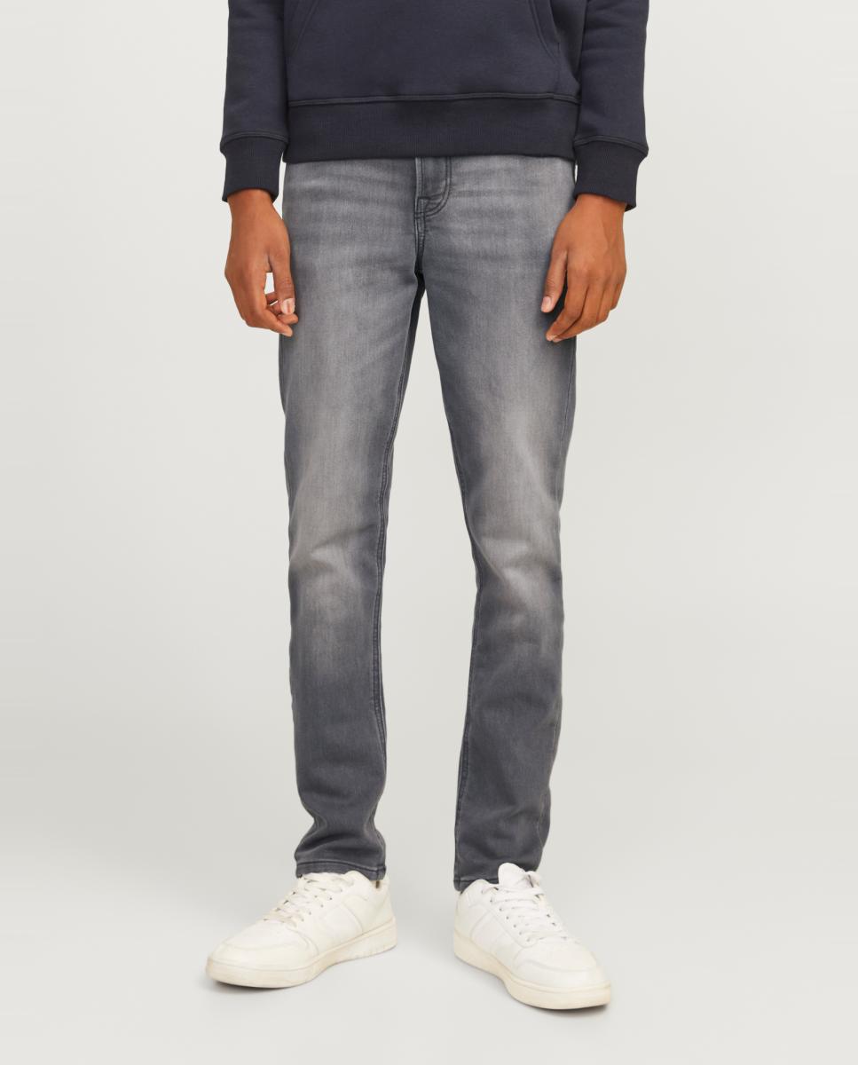 Jeans Slim Fit Jack & Jones Cinzento-2