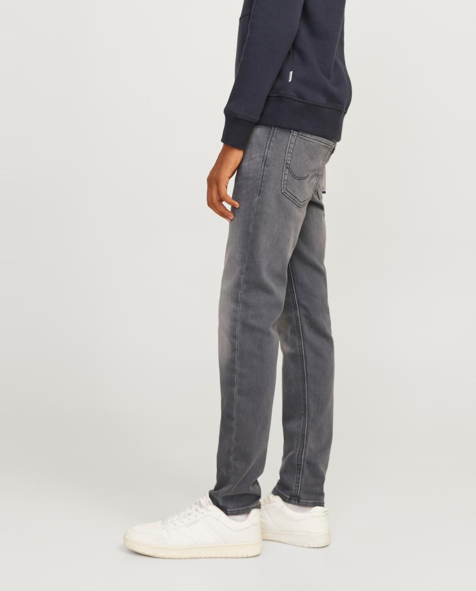 Jeans Slim Fit Jack & Jones Cinzento-3