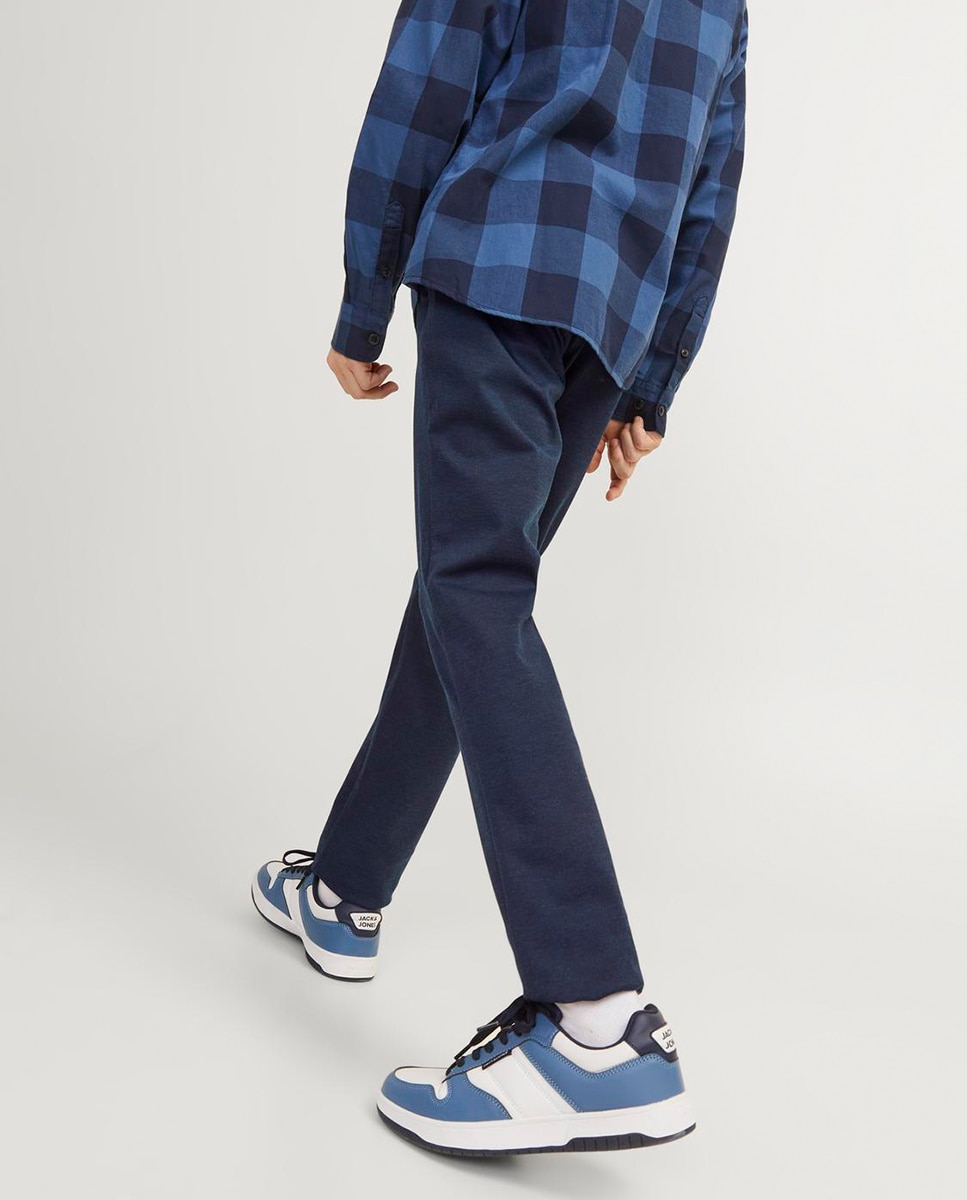 Calças Chino Jack & Jones Azul-marinho-4
