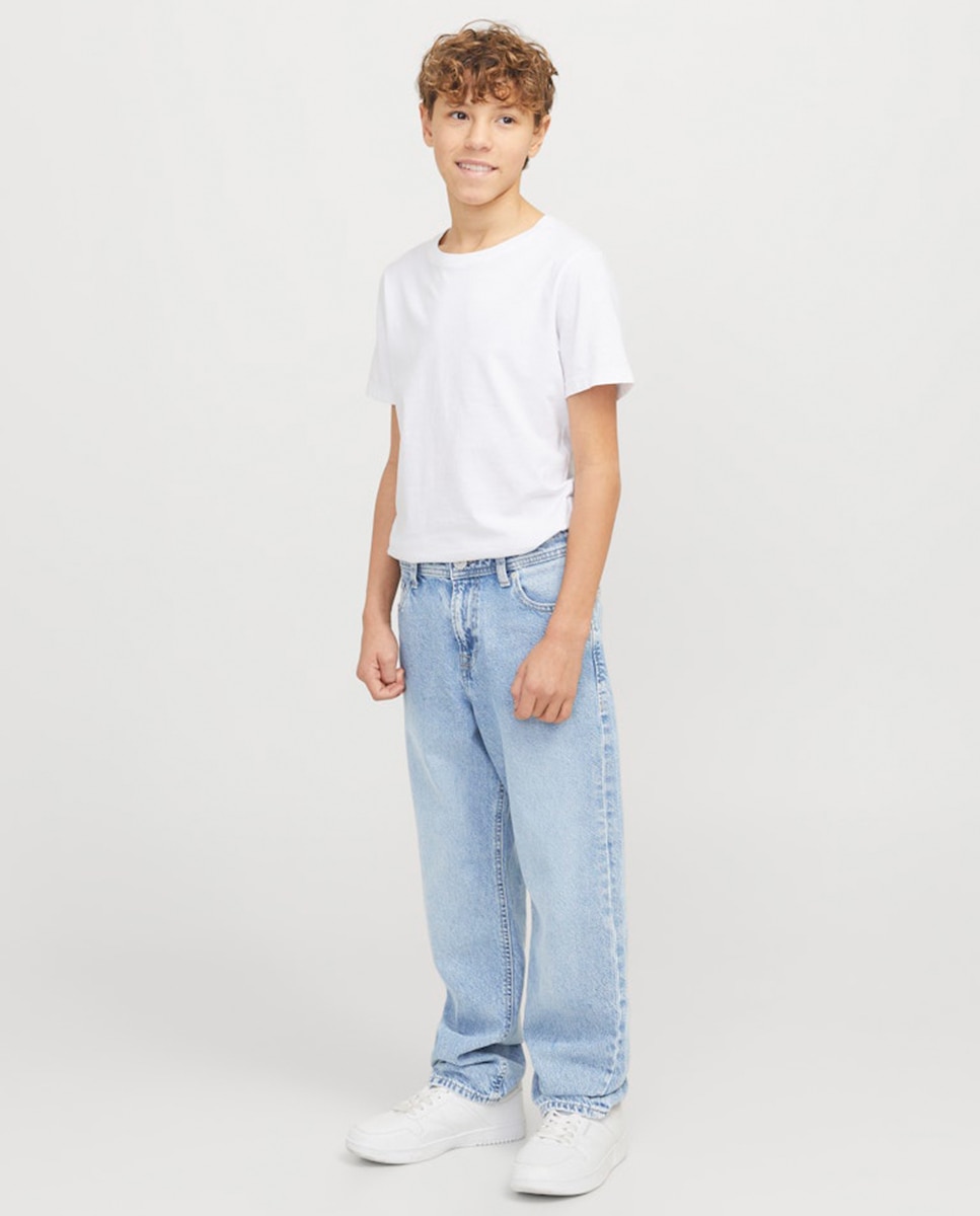 Pantalón vaquero de niño loose fit - Jack & Jones - Azul índigo Azul índigo-1