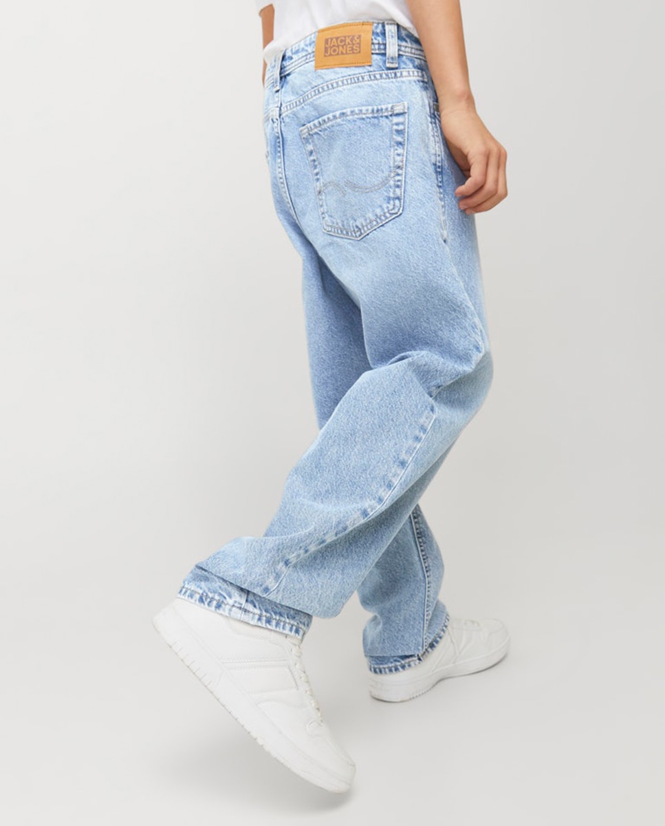 Pantalón vaquero de niño loose fit - Jack & Jones - Azul índigo Azul índigo-6