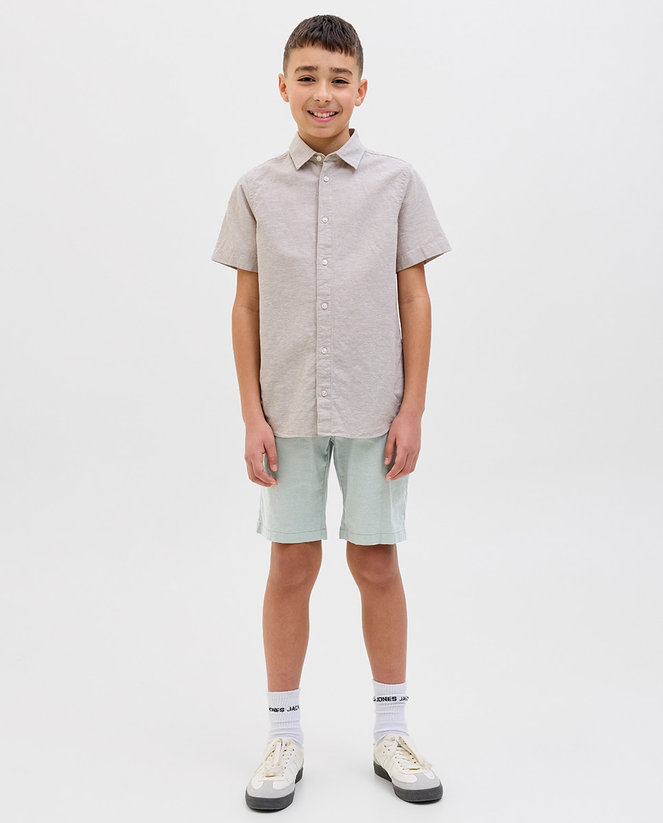 Bermudas chino Verde Água-1