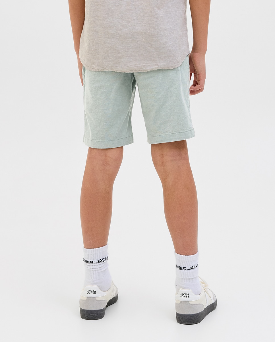 Bermudas chino Verde Água-3