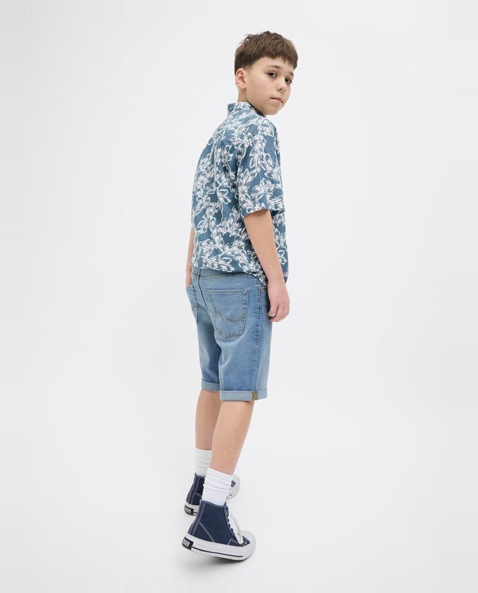 Bermuda denim de niño regular fit - Jack & Jones - Azul índigo Azul índigo-4