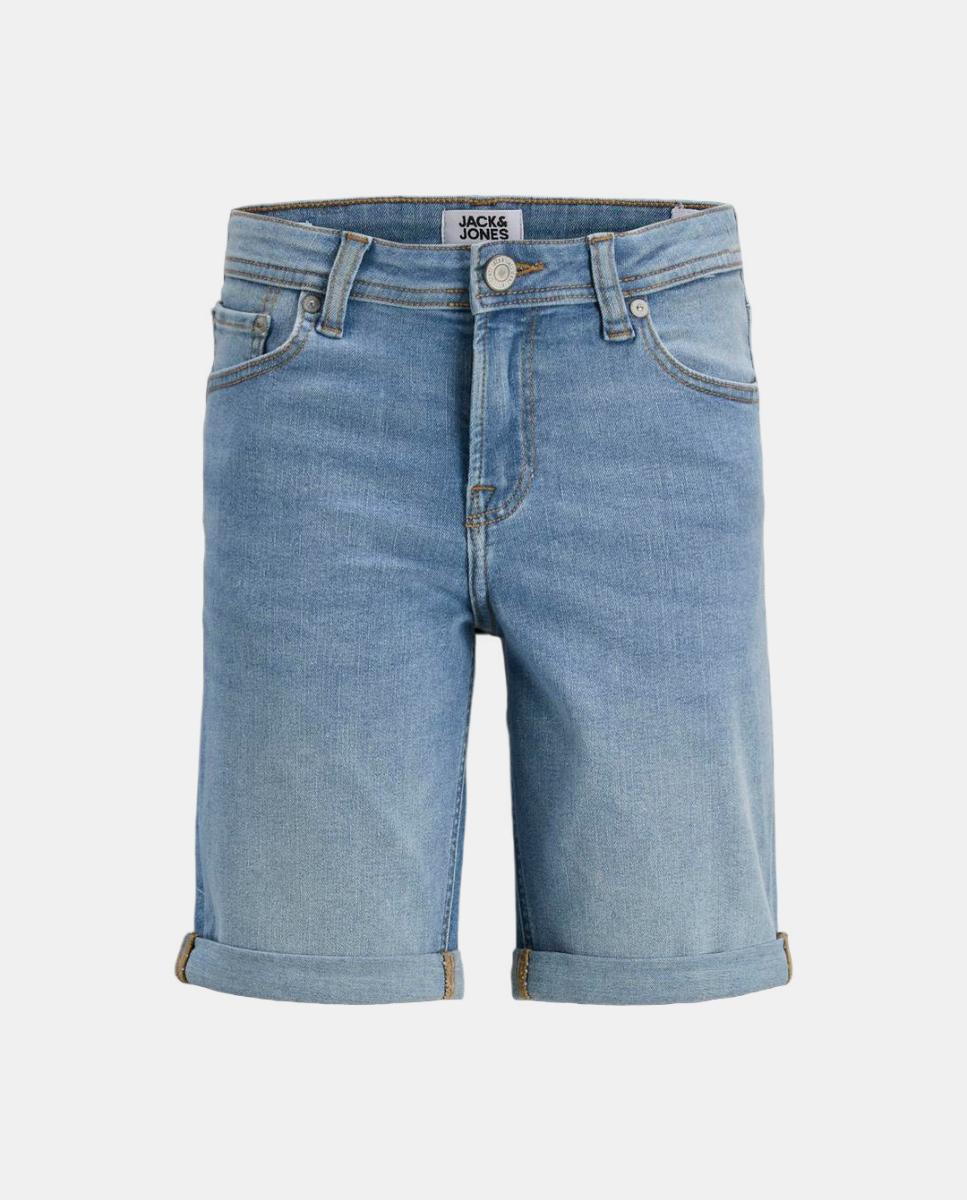 Bermuda denim de niño regular fit - Jack & Jones - Azul índigo Azul índigo-7