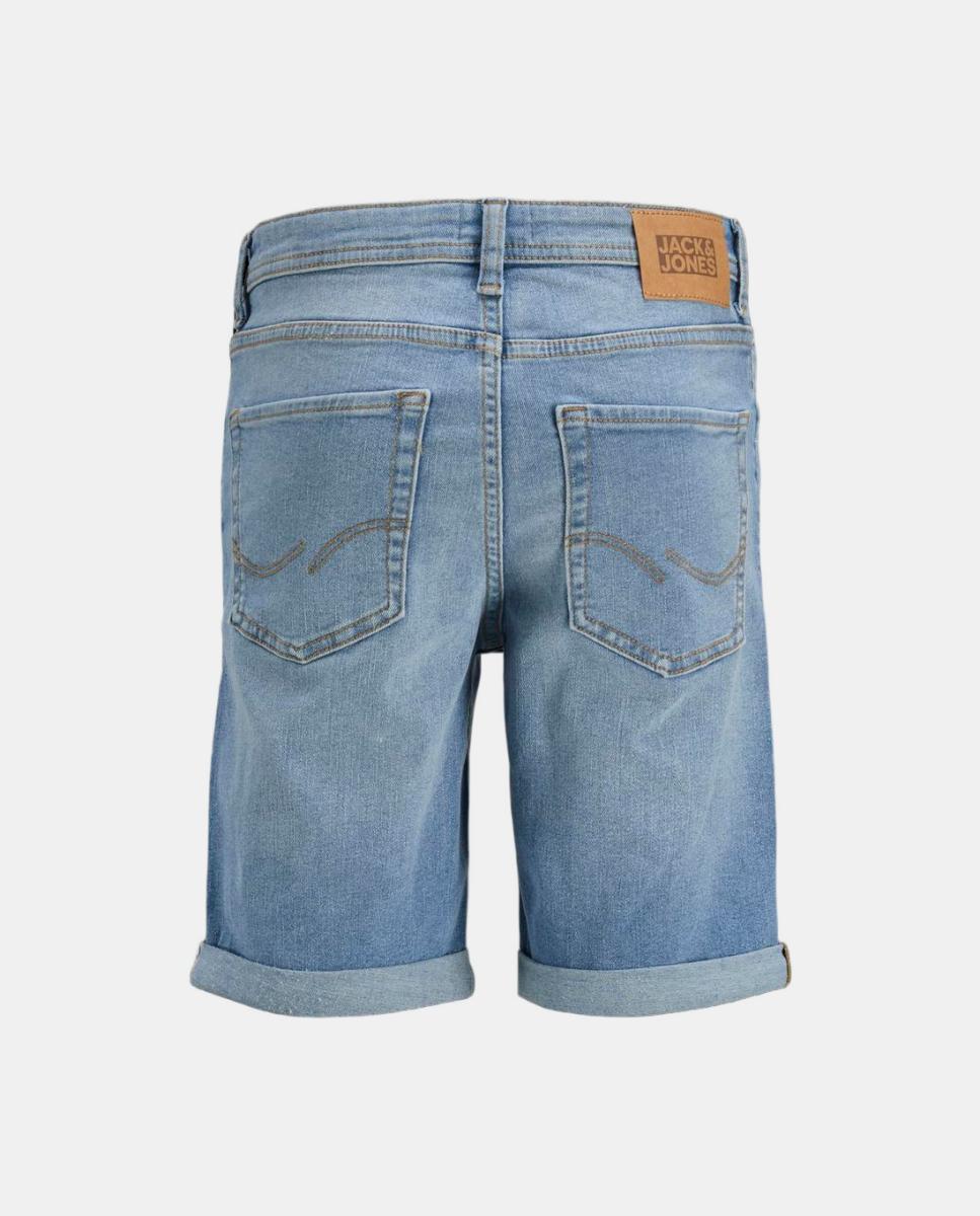 Bermuda denim de niño regular fit - Jack & Jones - Azul índigo Azul índigo-8
