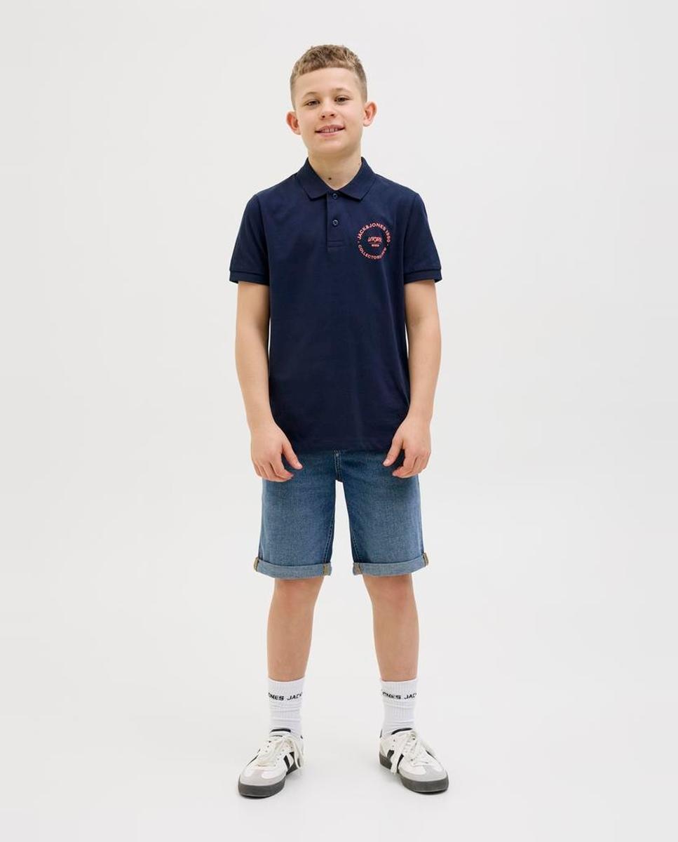 Bermuda denim de niño regular fit - Jack & Jones - Azul índigo Azul índigo-1