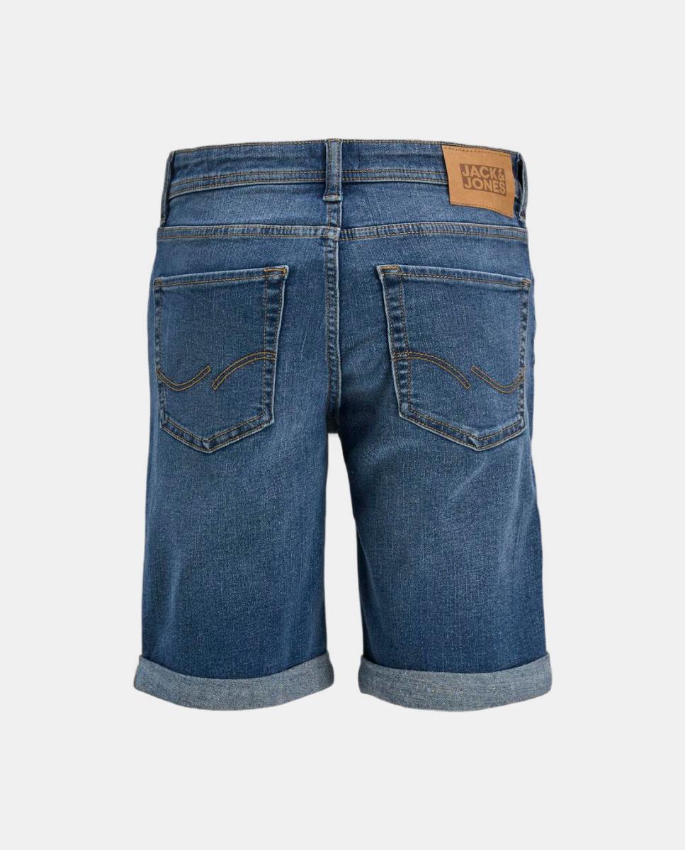 Bermuda denim de niño regular fit - Jack & Jones - Azul índigo Azul índigo-8