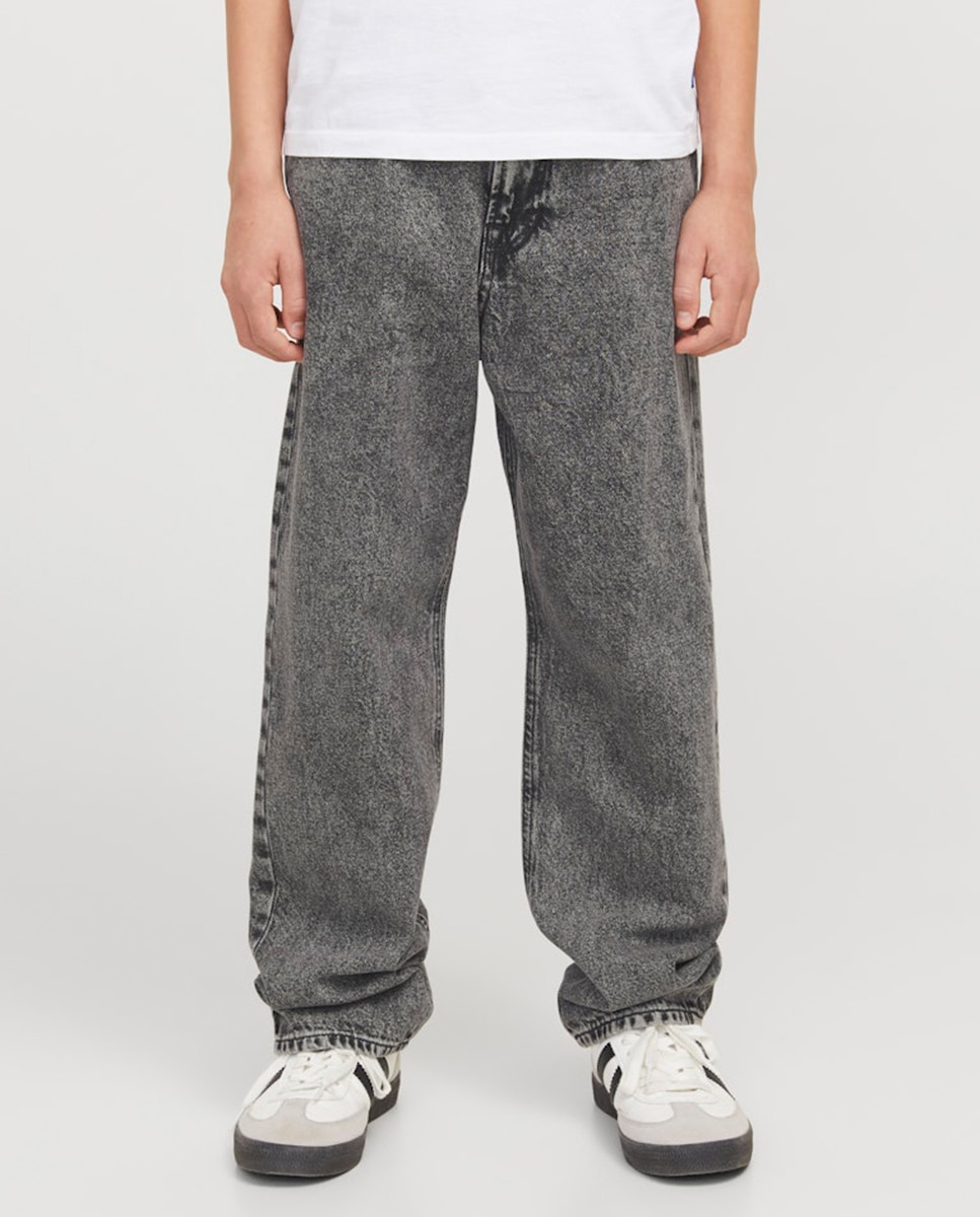 Jeans Relaxed Fit Jack & Jones Cinzento-2