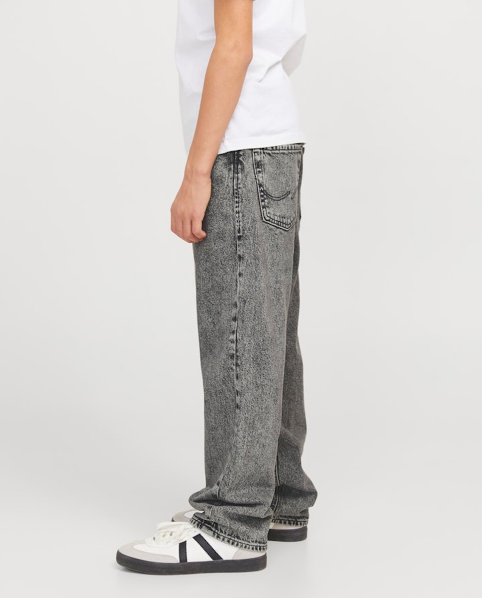 Jeans Relaxed Fit Jack & Jones Cinzento-5