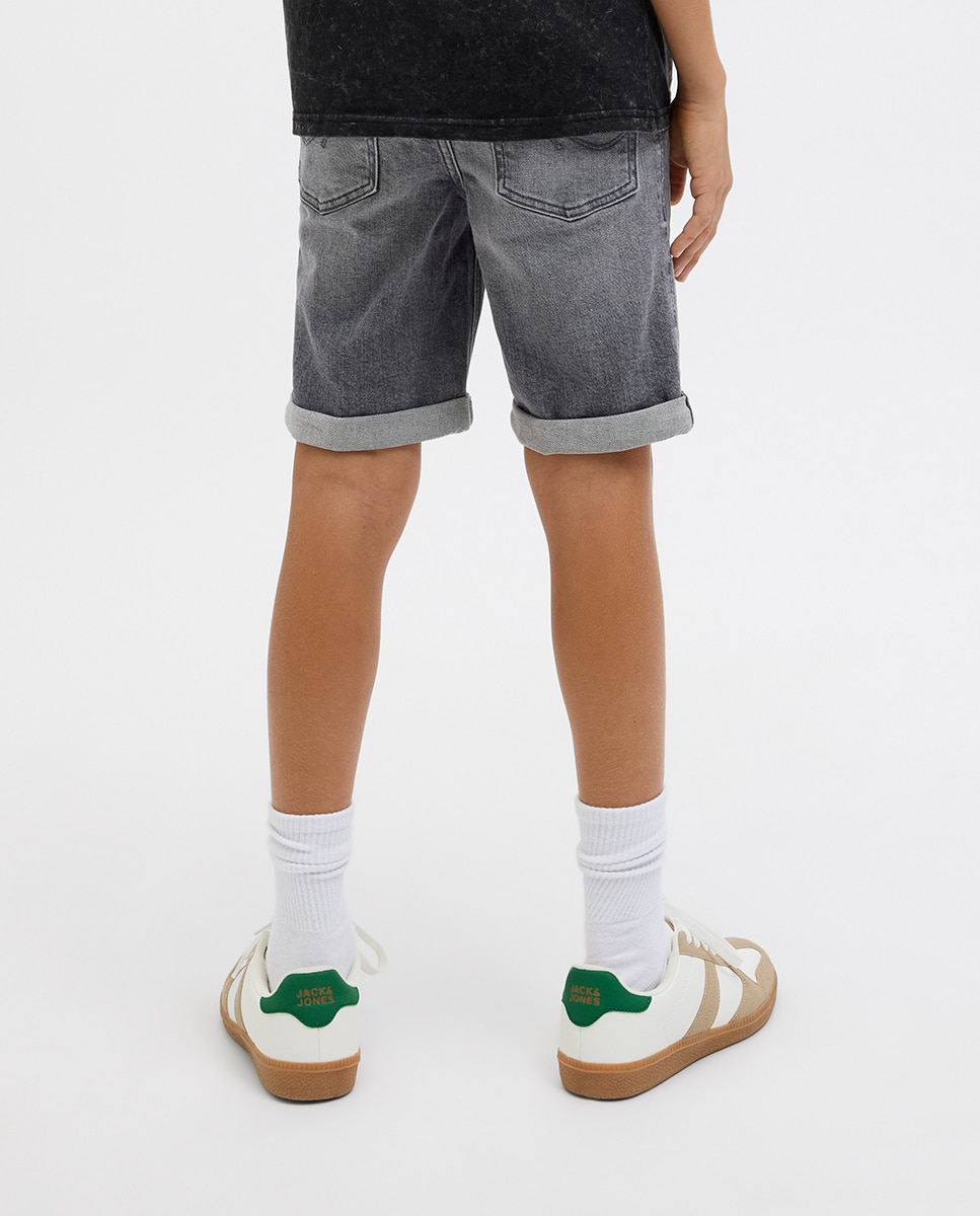 Bermudas de Ganga Regular Fit Jack & Jones Cinzento-3