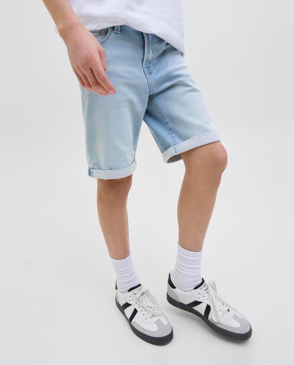 Bermudas de Ganga Regular Fit Azul-4