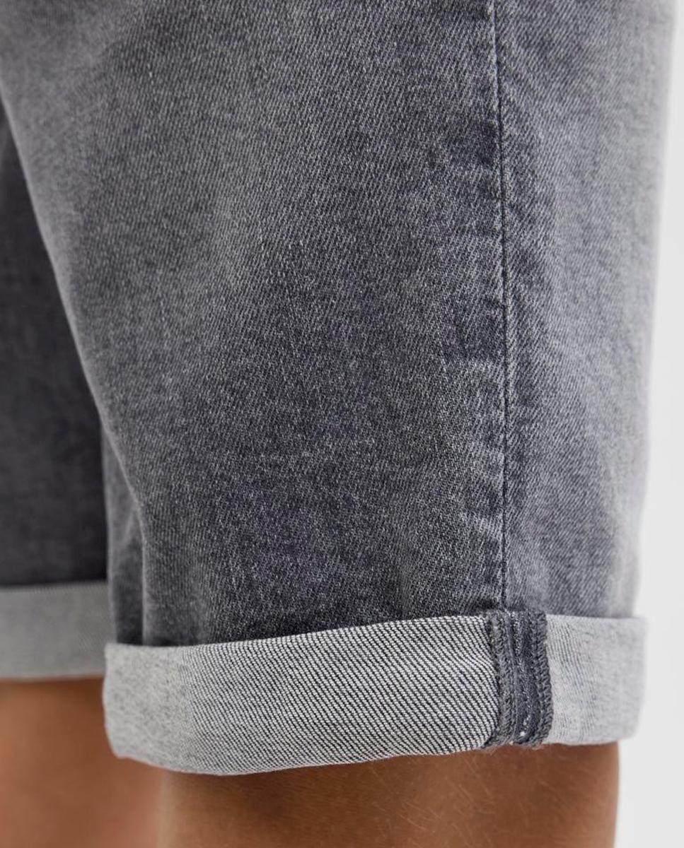 Bermudas de Ganga Regular Fit Cinzento-claro-5