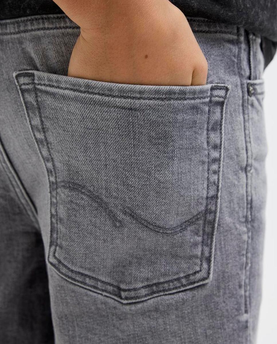 Bermudas de Ganga Regular Fit Cinzento-claro-6