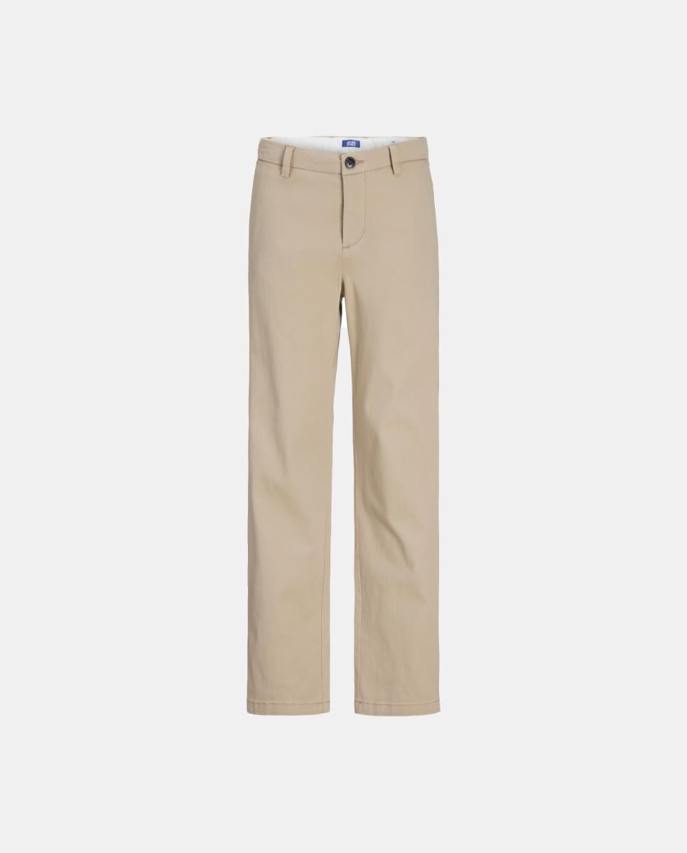 Calças Chino Lisas Jack & Jones Bege-5