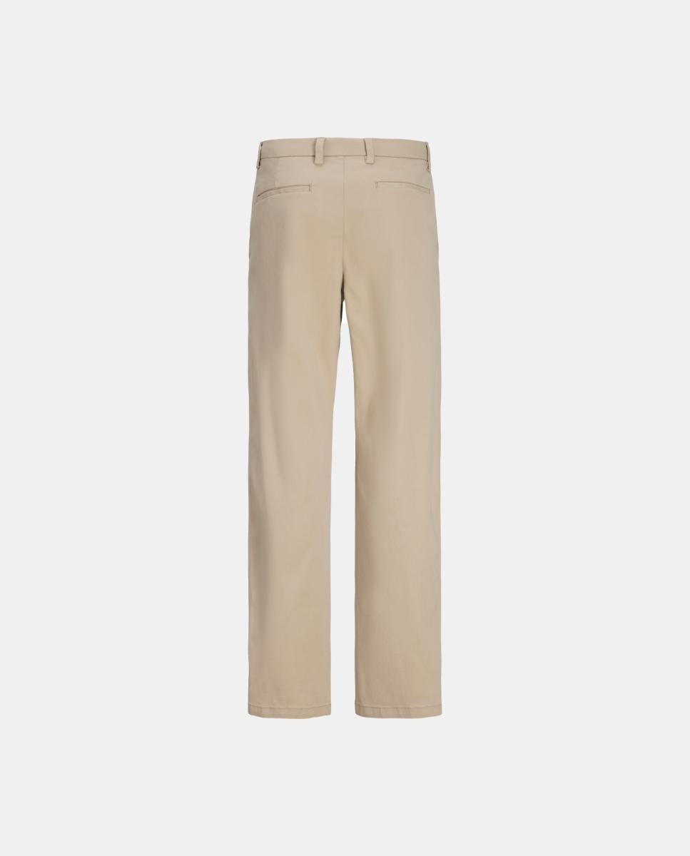 Calças Chino Lisas Jack & Jones Bege-6