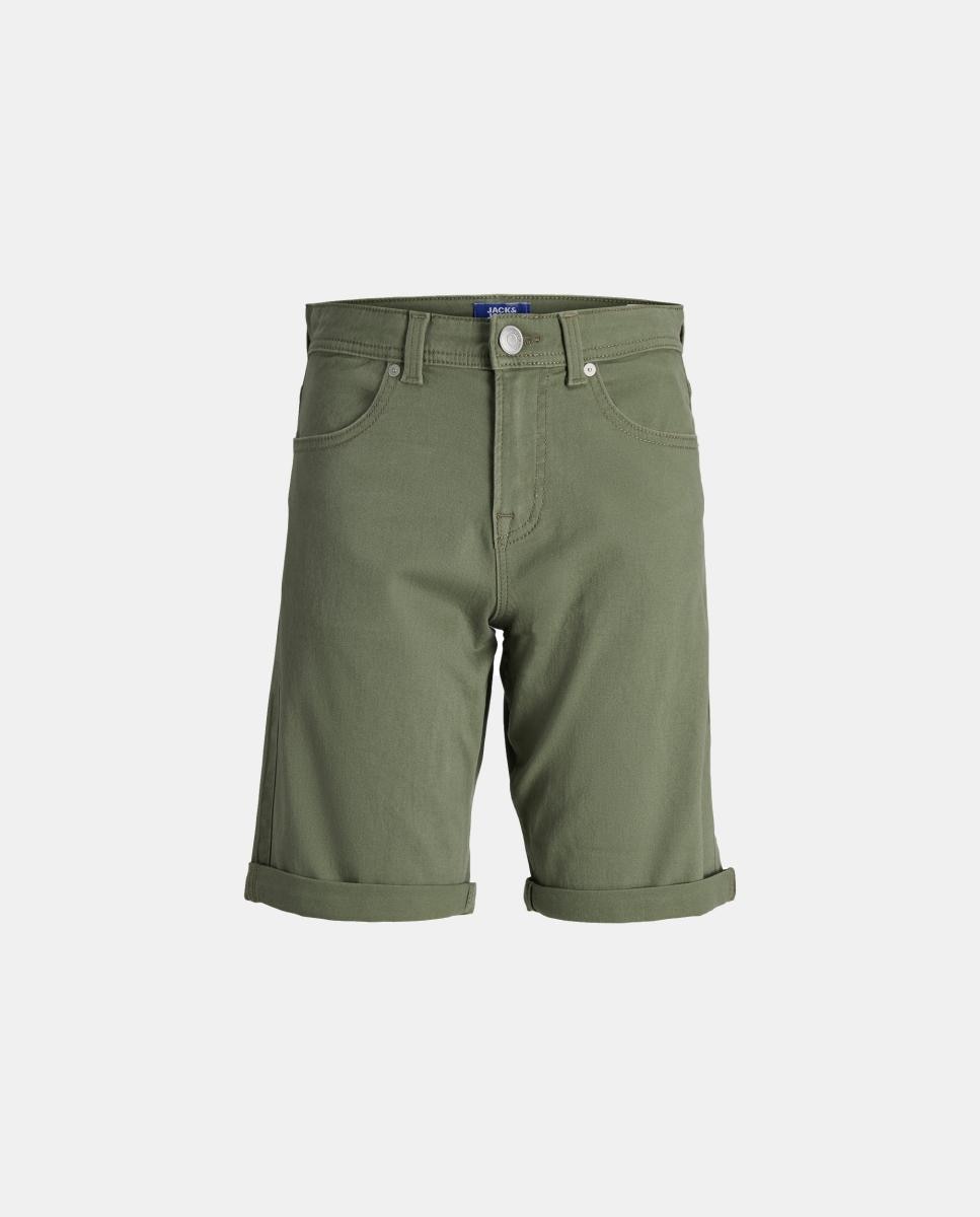 Bermuda de niño regular fit - Jack & Jones - Beige Verde-6