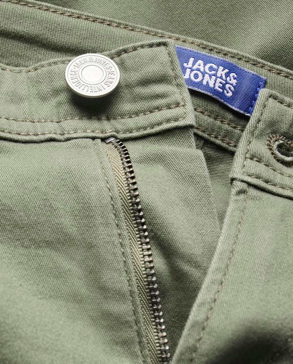 Bermuda de niño regular fit - Jack & Jones - Beige Verde-8