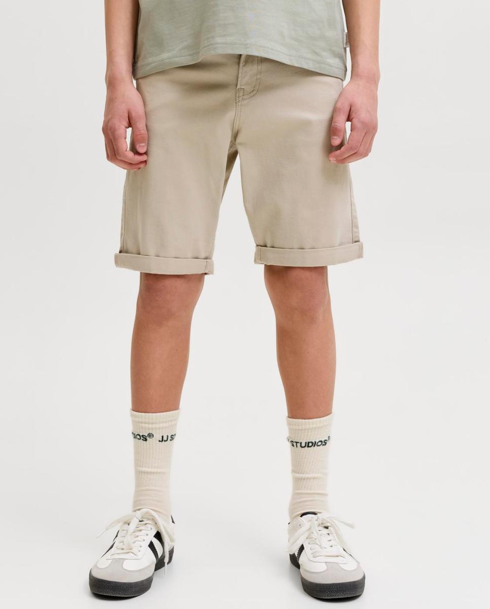 Bermudas Regular Fit Bege-2