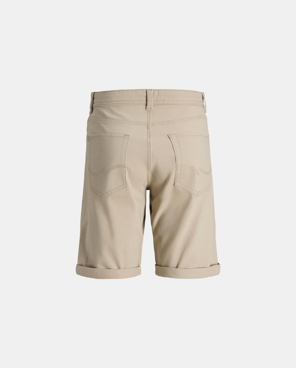 Bermudas Regular Fit Bege-7