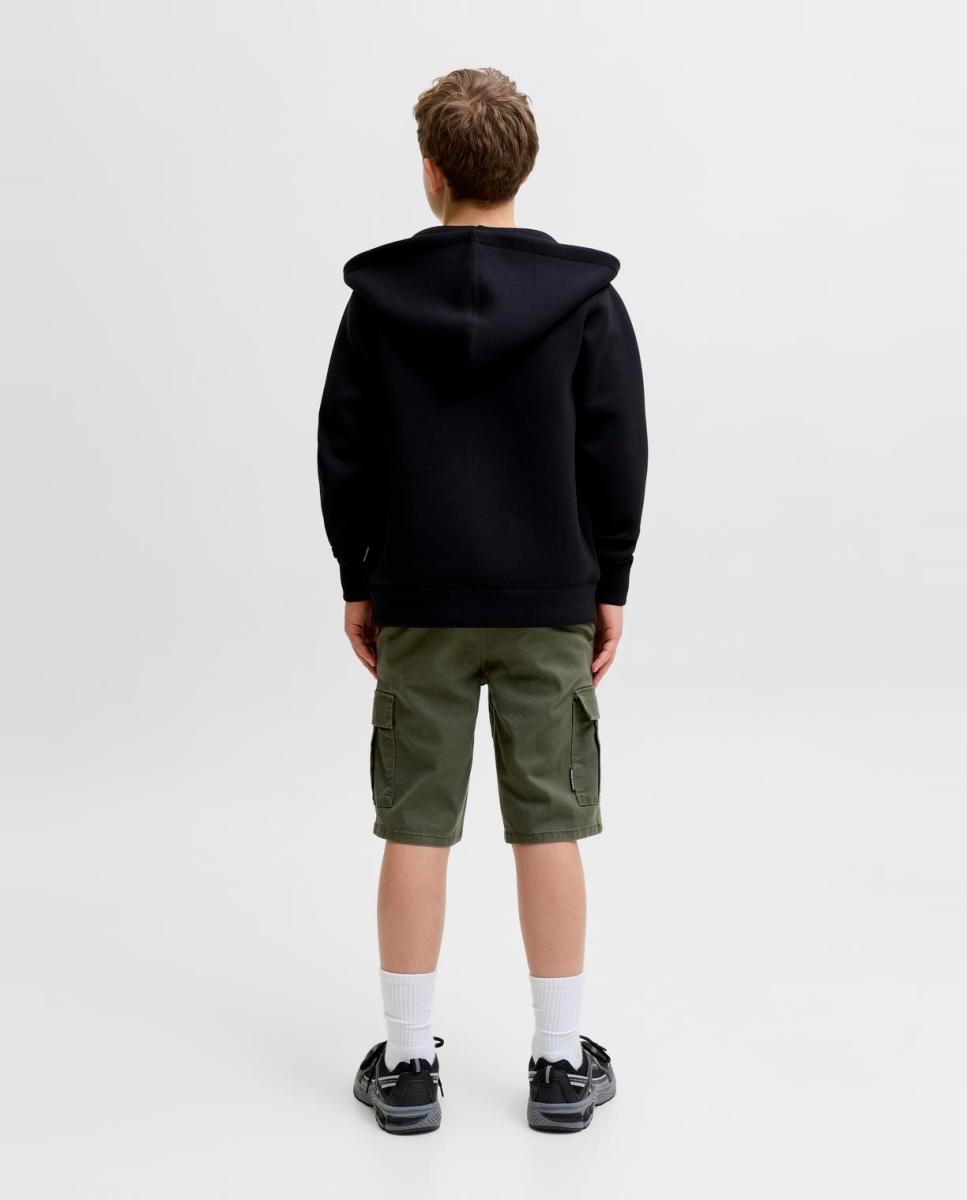 Bermudas Cargo Relaxed Fit Jack & Jones Verde-escuro-3