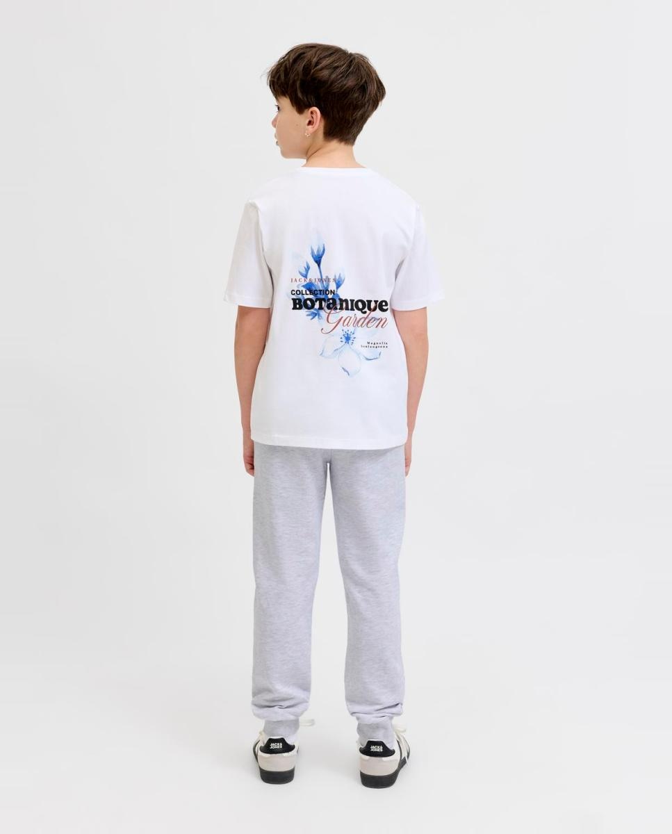 Calças Desportivas Lisas Jack & Jones Cinzento-3