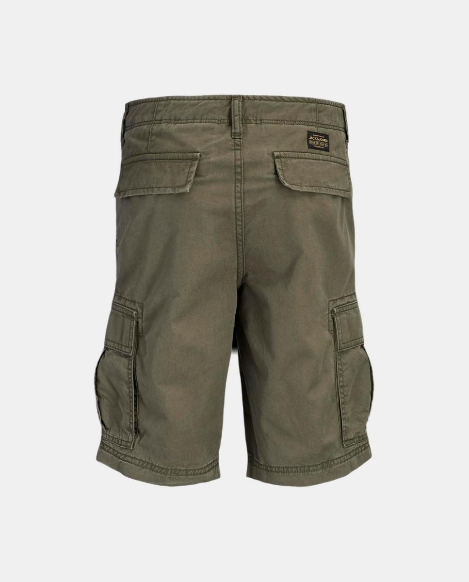 Bermudas Cargo Relaxed Fit Jack & Jones Verde-7