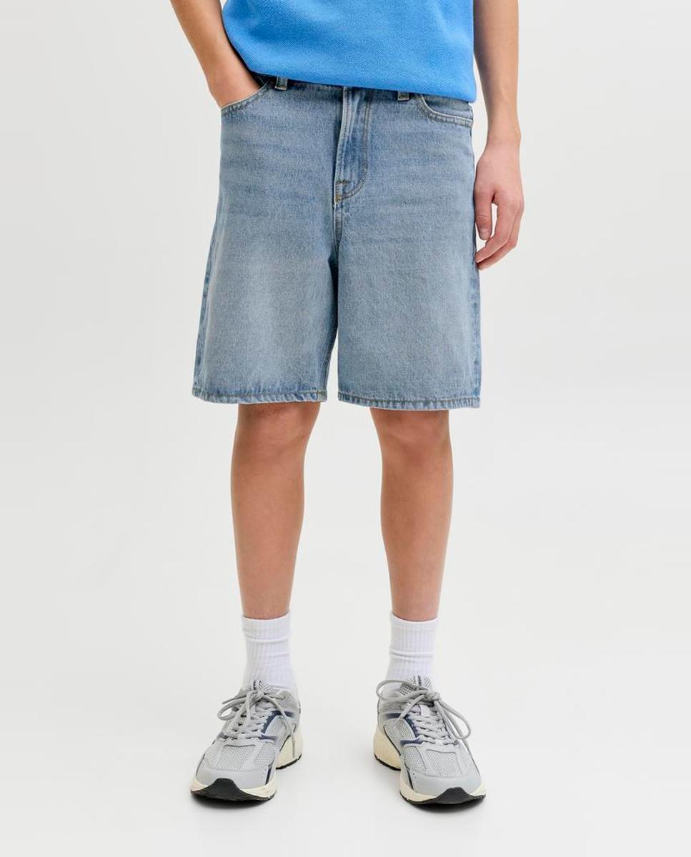 Bermudas de Ganga Relaxed Fit Jack & Jones Azul-claro-2