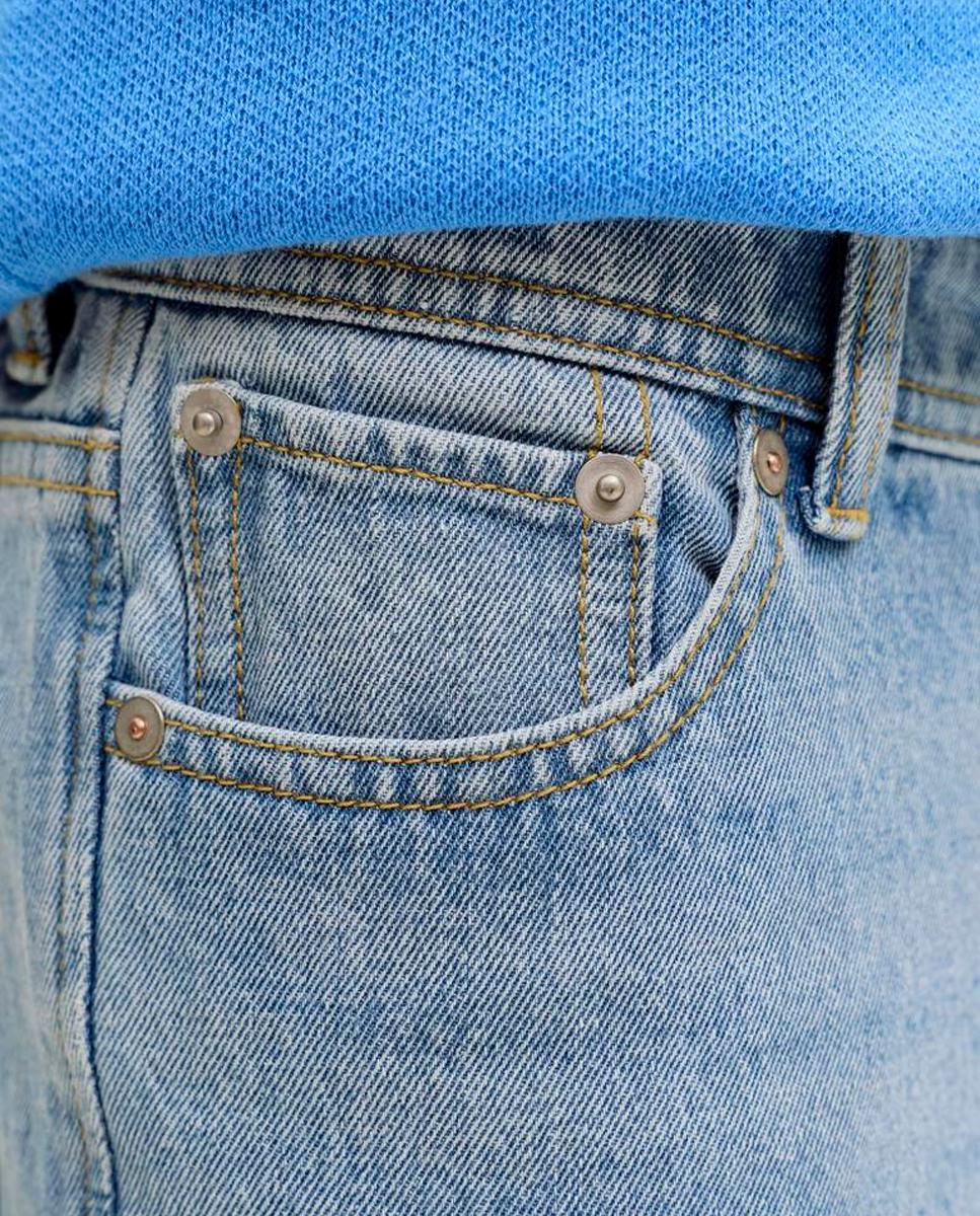 Bermudas de Ganga Relaxed Fit Jack & Jones Azul-claro-5