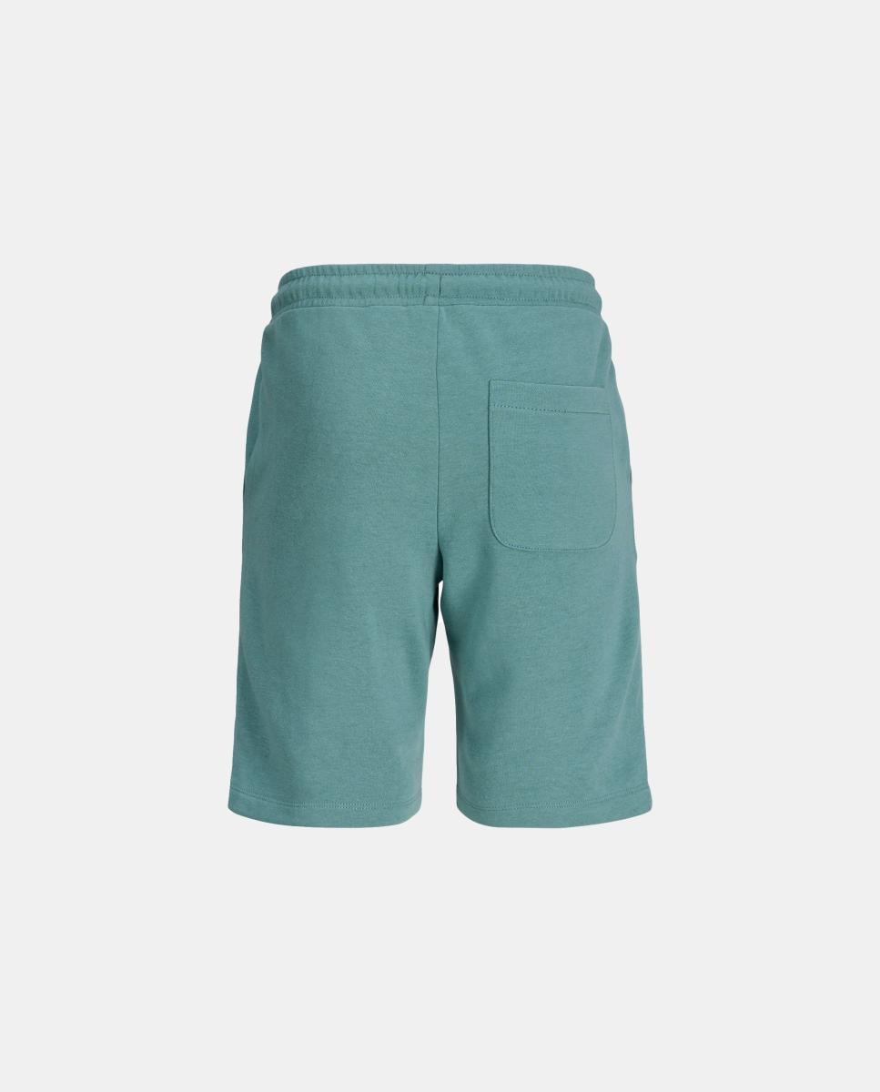 Bermuda deportiva de niño con logo - Jack & Jones - Verde Verde-6