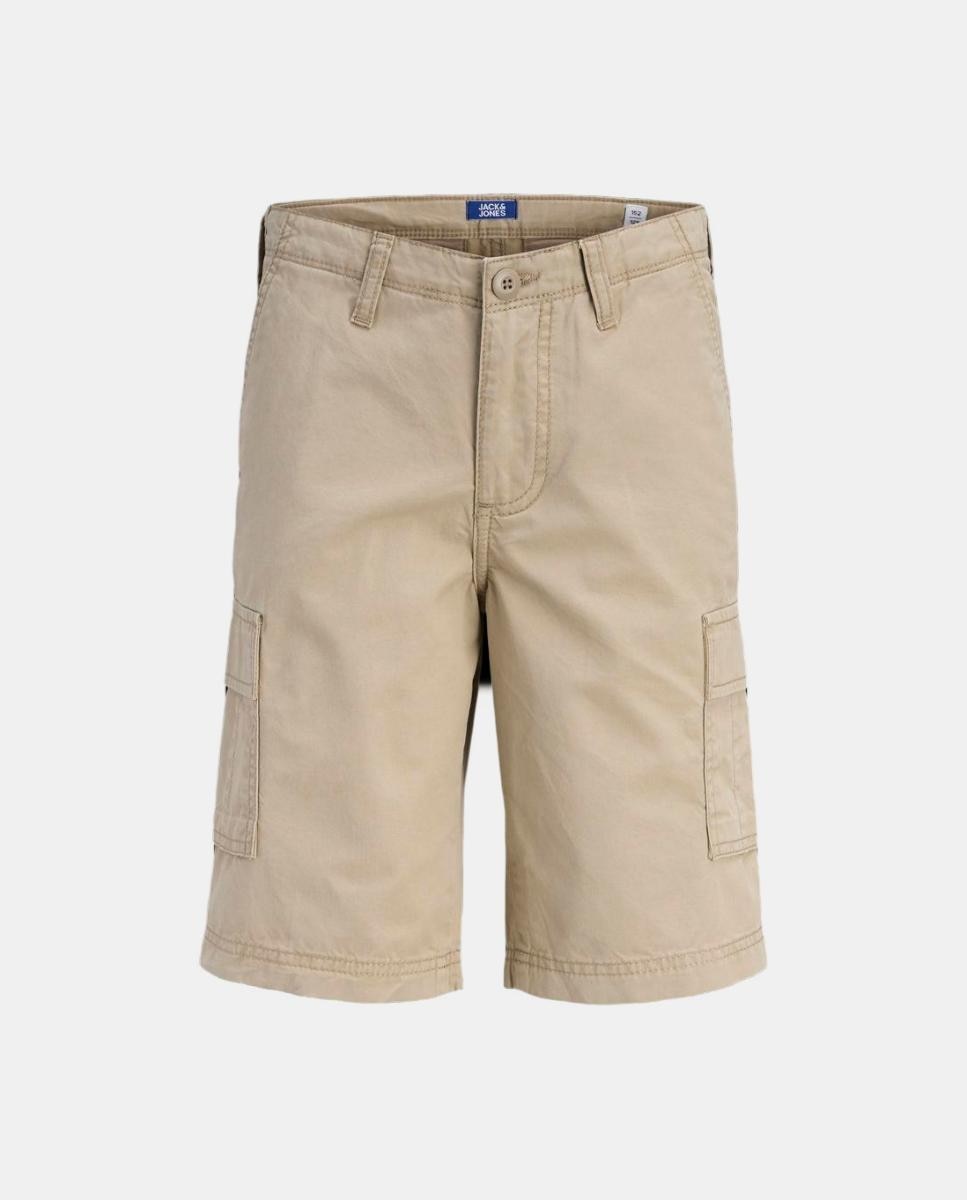 Bermuda cargo de niño relaxed fit - Jack & Jones - Beige Beige-1