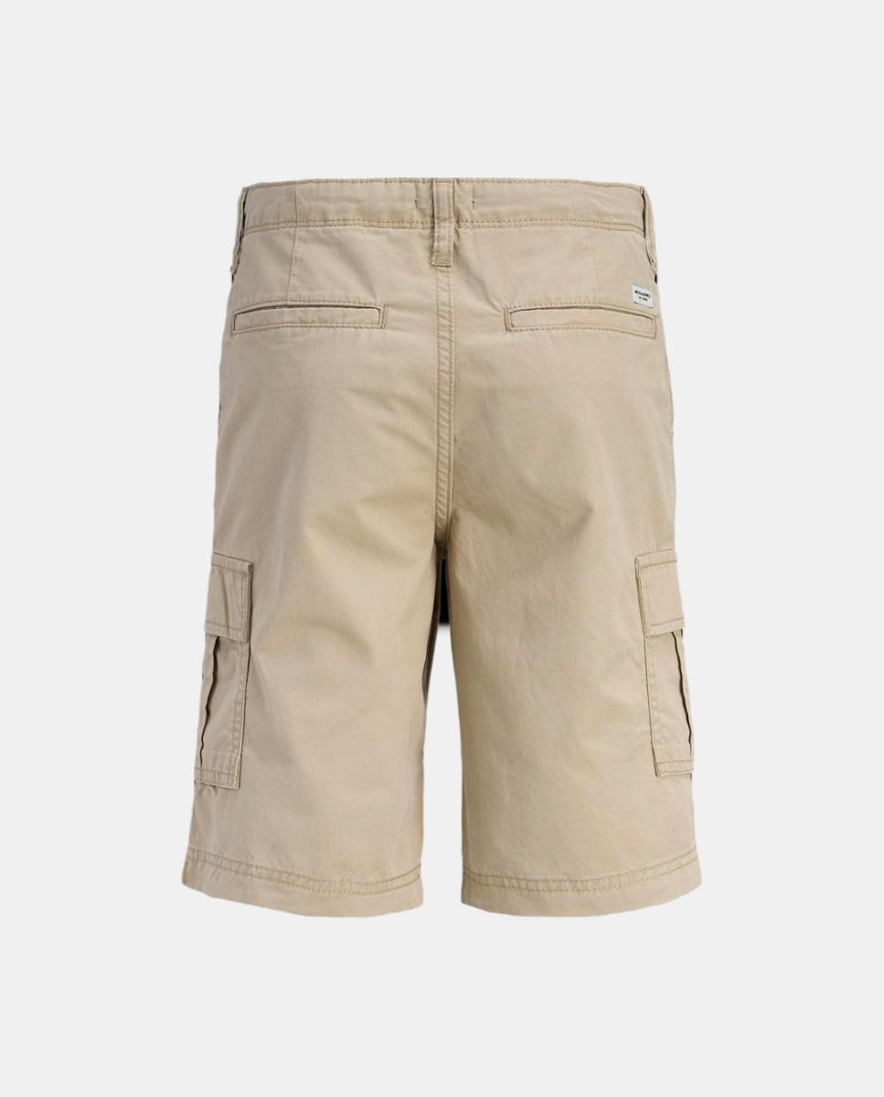 Bermuda cargo de niño relaxed fit - Jack & Jones - Beige Beige-2
