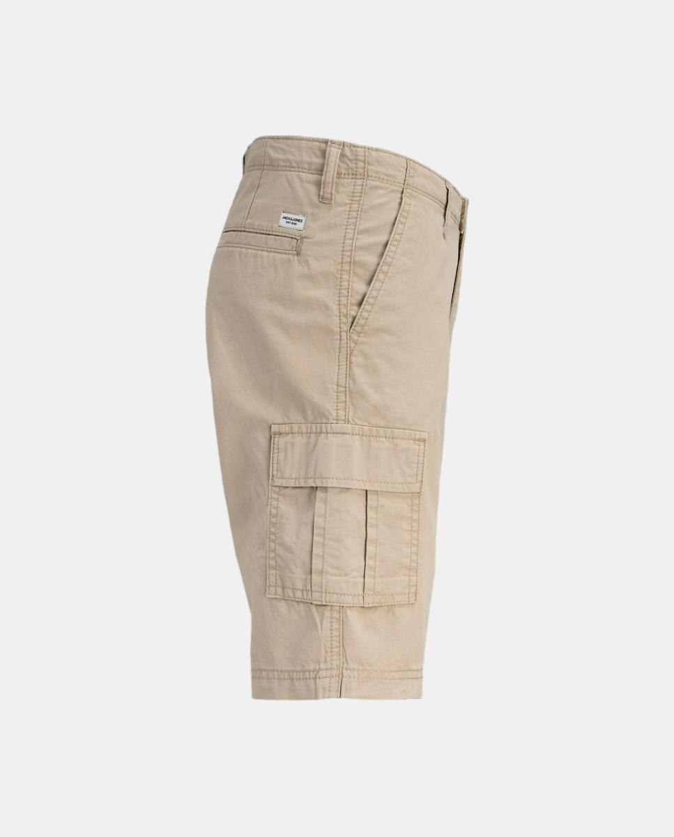 Bermuda cargo de niño relaxed fit - Jack & Jones - Beige Beige-3