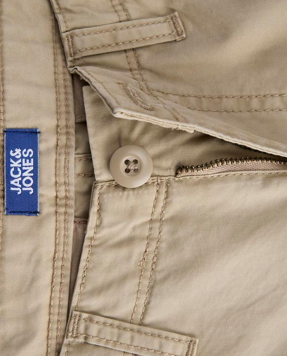 Bermuda cargo de niño relaxed fit - Jack & Jones - Beige Beige-4