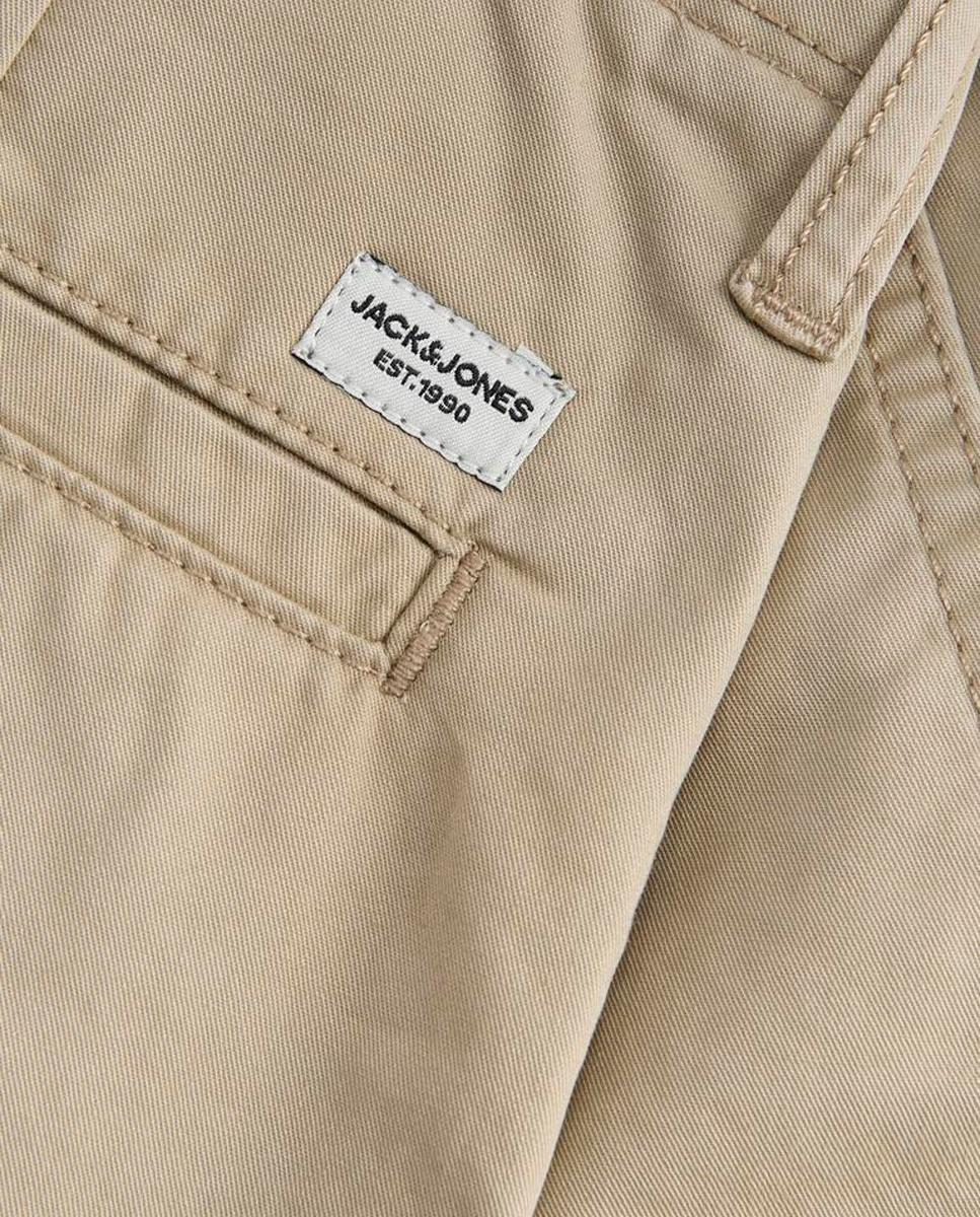 Bermuda cargo de niño relaxed fit - Jack & Jones - Beige Beige-5