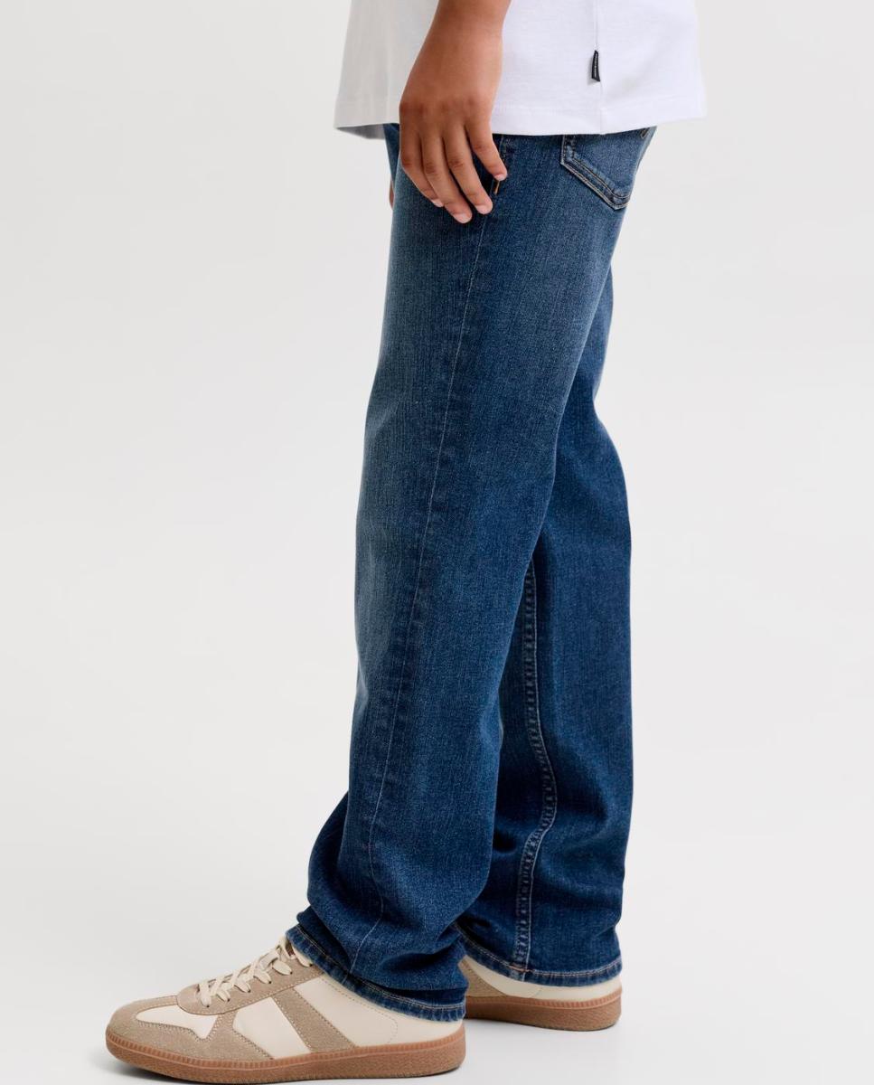 Jeans Straight Fit Jack & Jones Azul-4