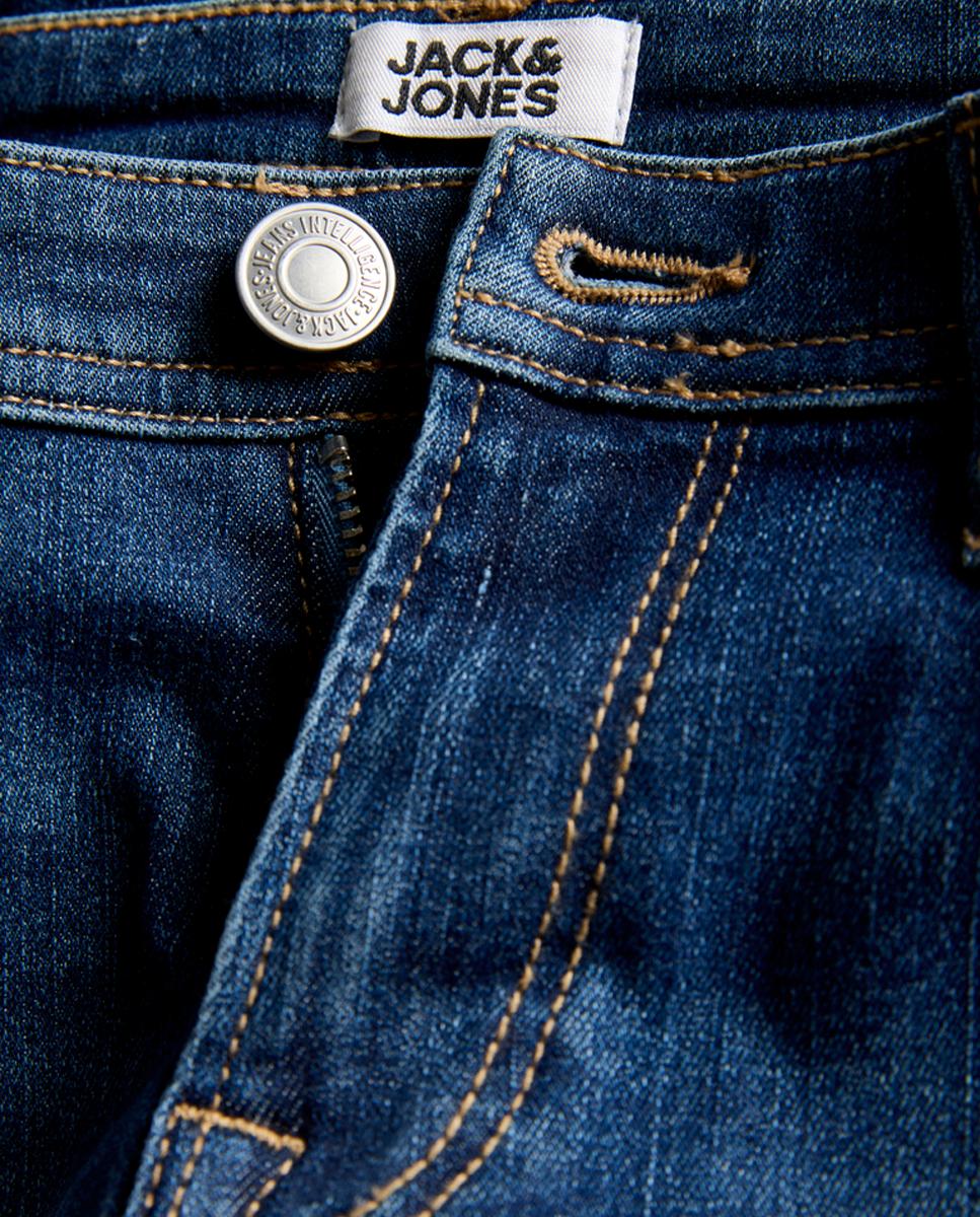Jeans Straight Fit Jack & Jones Azul-8