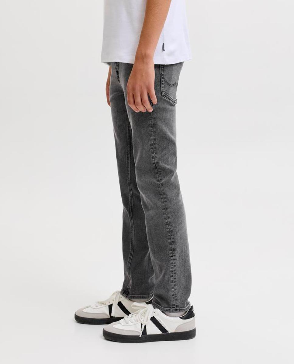 Jeans Straight Fit Jack & Jones Preto-5