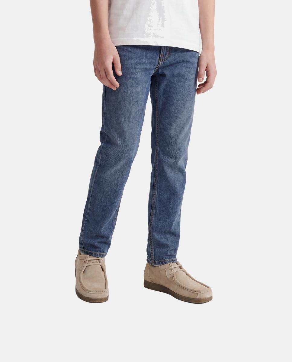 Jeans Relaxed Fit Azul-2