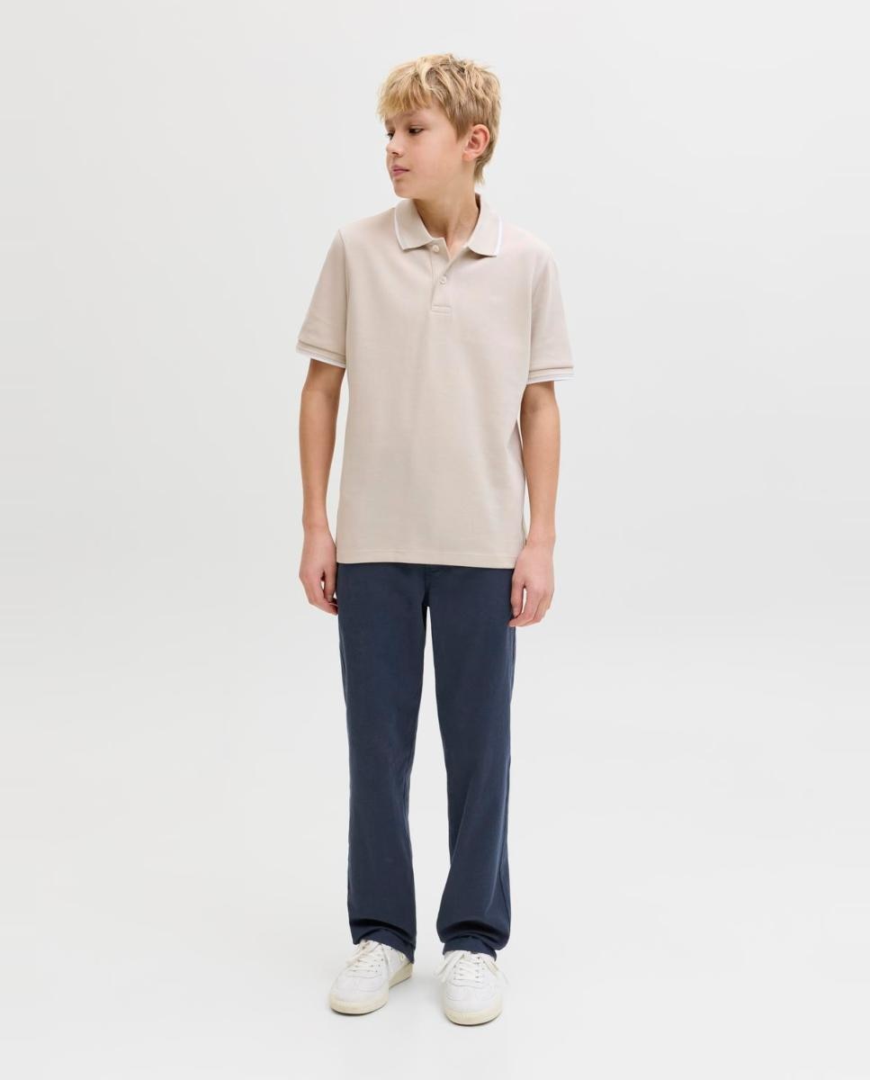 Imagen 0 de Pantalon liso tipo jogger de niño Azul marino