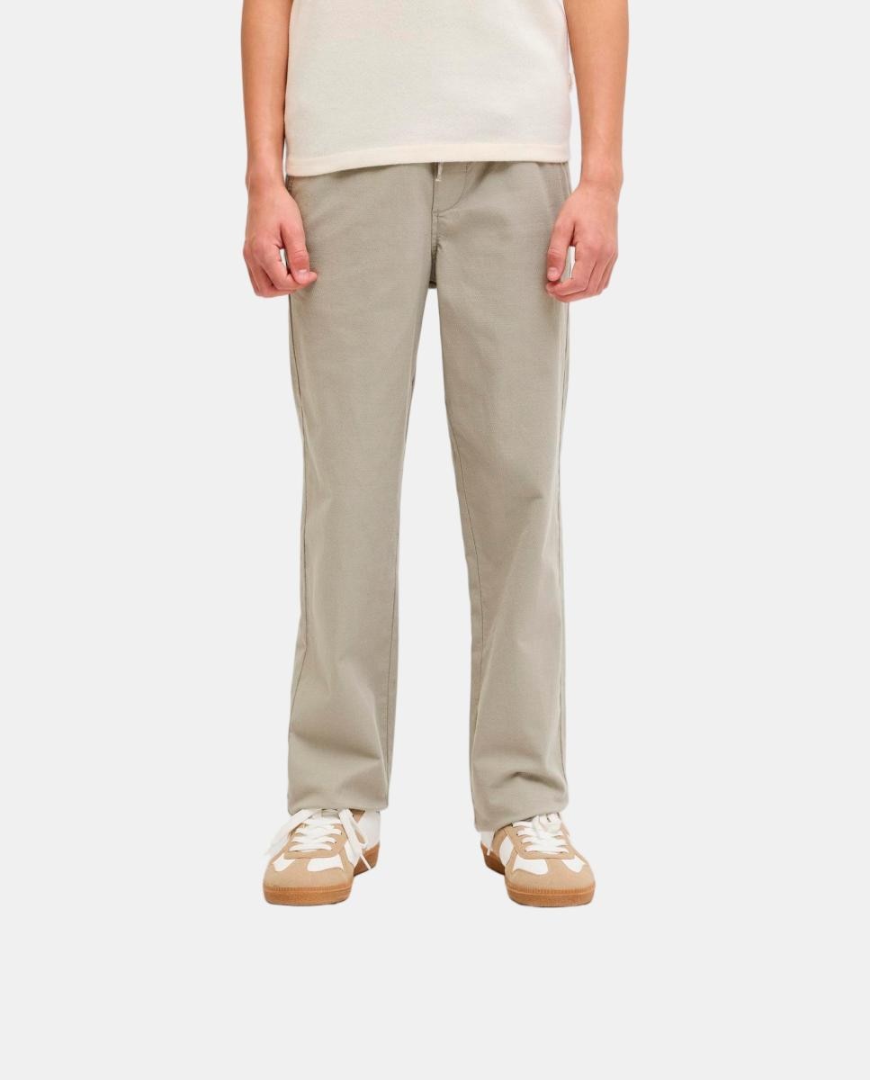 Pantalon liso tipo jogger de niño - Jack & Jones - Camel Camel-2