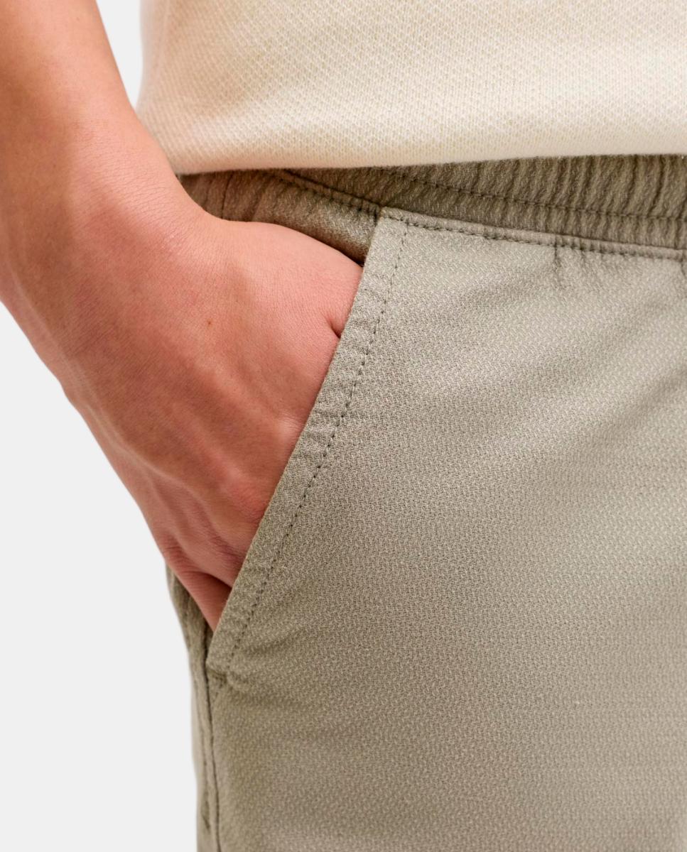 Pantalon liso tipo jogger de niño - Jack & Jones - Camel Camel-5