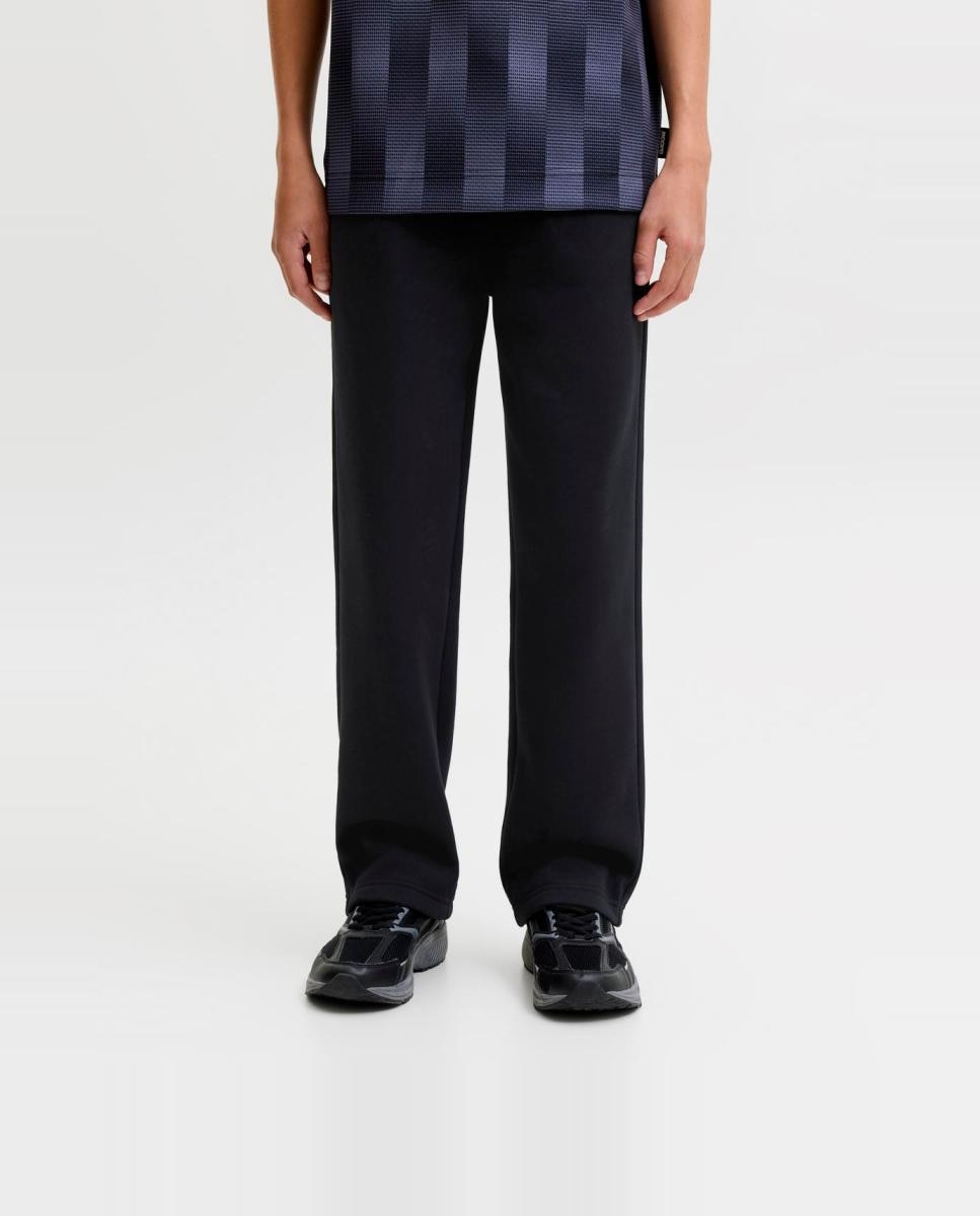 Pantalón deportivo de niño liso - Jack & Jones - Negro Negro-2